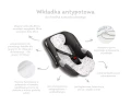 Wkładka antypotowa do fotelika 0-13 kg i 9-18kg - Linen Light - opinie
