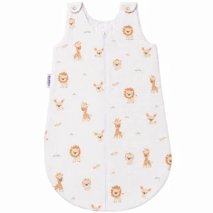 Muślinowy śpiworek do spania 40 x 73 cm - Baby Safari