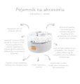 Pojemnik / koszyk na akcesoria dla niemowlaka - African Dreams i Mocha Soft Velvet - opinie
