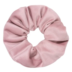 Gumka do włosów SCRUNCHIES Smokey Pink soft velvet 