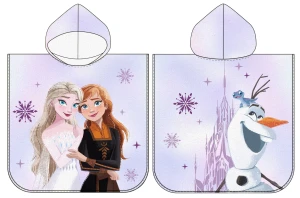 Ponczo, ręcznik kąpielowy z kapturem FROZEN