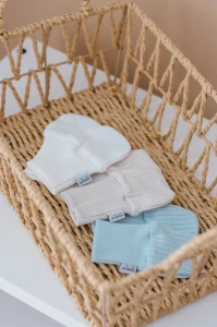 Rękawiczki Niedrapki 3 pack Pastel Boy