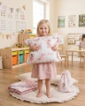 (Outlet) Pełna poduszka 40 x 60cm - Little Fairy i old rose Minky - opinie