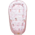 (Outlet) Kokon XXL 65 x 120 cm - Little Fairy i Smokey Pink Soft Velvet - opinie