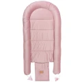 (Outlet) Kokon XXL 65 x 120 cm - Little Fairy i Smokey Pink Soft Velvet - opinie