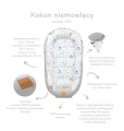 (Outlet) Kokon XXL 65 x 120 cm - Little Fairy i Smokey Pink Soft Velvet - opinie