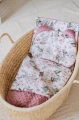 4 elementowy zestaw XL do wózka - Secret Garden i Old Rose Minky - opinie