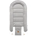 Muślinowy Kokon XXL 65 x 120 cm - Teddy Moon i szary Velvet - opinie