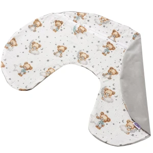 MUŚLINOWA POSZEWKA NA ROGAL - TEDDY MOON I SZARY VELVET