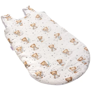 Muślinowy śpiworek do spania 45 x 75 cm - Teddy Moon