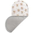 Muślinowy Zestaw 5 elementowy XXL -  Teddy Moon i szary Velvet - opinie