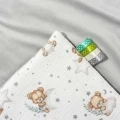 Muślinowy Kocyk niemowlęcy 55x75cm -Teddy Moon i szary Velvet  - opinie