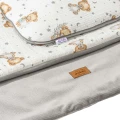 Muślinowy zestaw do wózka - Teddy Moon i szary Velvet - opinie