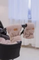 (Outlet) Podwójne mufki do wózka Boucle - Pink - opinie