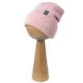 Czapeczka z wełny Merino - LIGHT PINK - opinie