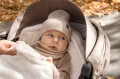 Czapeczka z wełny Merino - BEIGE MELANGE - opinie