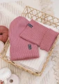 (Outlet) Czapeczka z wełny Merino - PINK - opinie