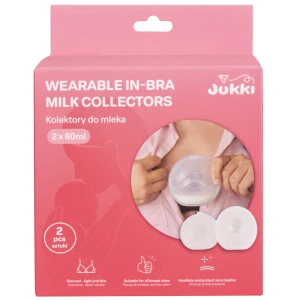 Jukki Kolektory muszlowe do mleka - 2szt.