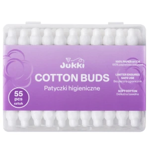 Jukki Patyczki higieniczne - 55szt.