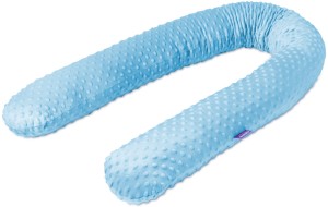 Ochraniacz wałek 180 cm - Błękitne Minky