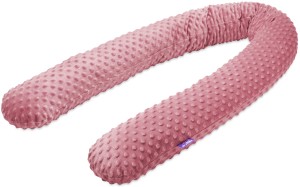 Ochraniacz wałek 180 cm - Old Rose Minky