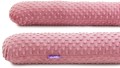 Ochraniacz wałek 180 cm - Old Rose Minky - opinie