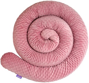 Ochraniacz wałek 300 cm - Old Rose Minky