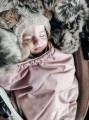 Zimowy śpiworek dziecięcy do wózka, gondoli i sanek - PINK WINTER - opinie